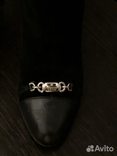 Ботильоны Gucci на шпильке