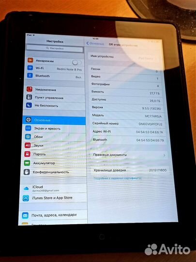 Планшет iPad 2 32gb