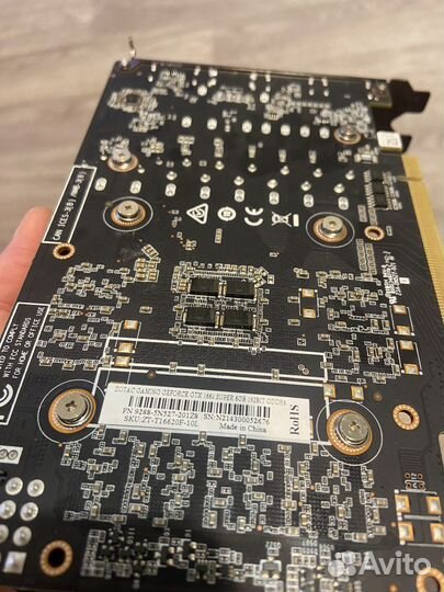 Видеокарта gtx 1660 super