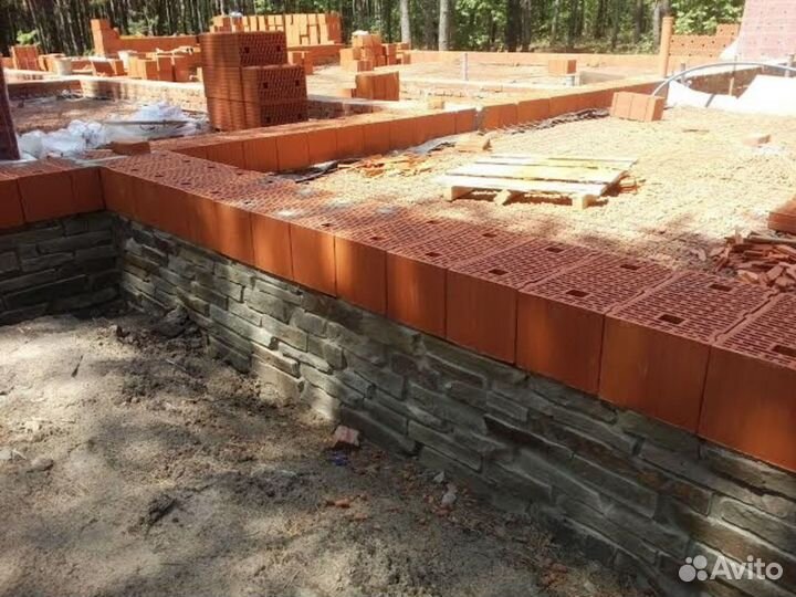 Керамический блок Гжель