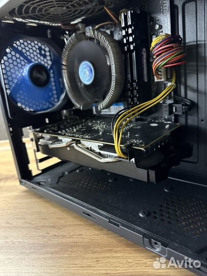 Игровой пк i3 10100f/RX580/ssd 1000gb nvme m2