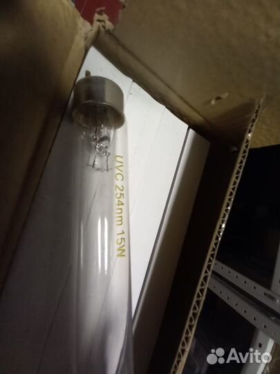 Уф лампа комплект 10 штук бактерицидная 15Ватт G13