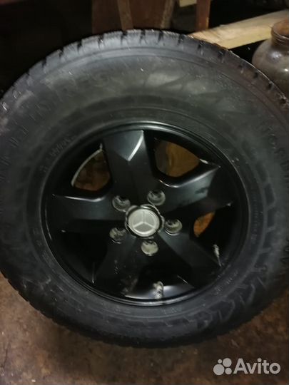 Зимняя резина в сборе для Ssang Yong Kyron