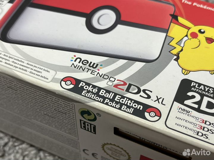 Прошитая New Nintendo 2DS XL Poke ball Edition