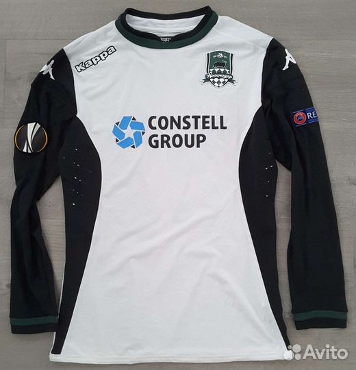 Игровая майка фк Краснодар Лига Европы гостевая