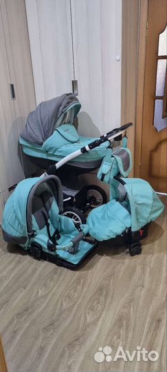 Коляска verdi bello babies bebeeco 3 в 1