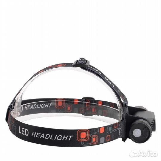 Налобный фонарь Boruit RJ020 с аккумулятором