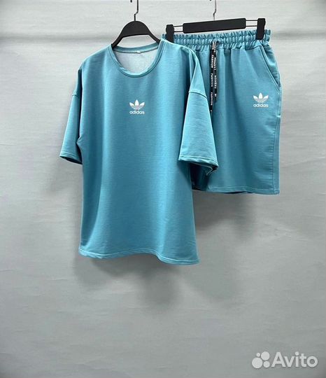Спортивный костюм Adidas футболка с шортами