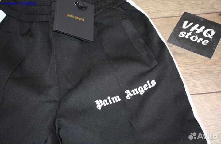 Palm Angels штаны черные (Арт.34604)