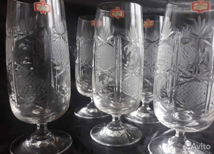 Хрустальные фужеры Югославия