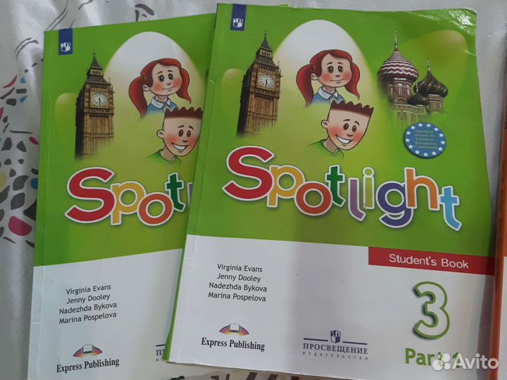 Учебник английского языка 4 и 3 класс