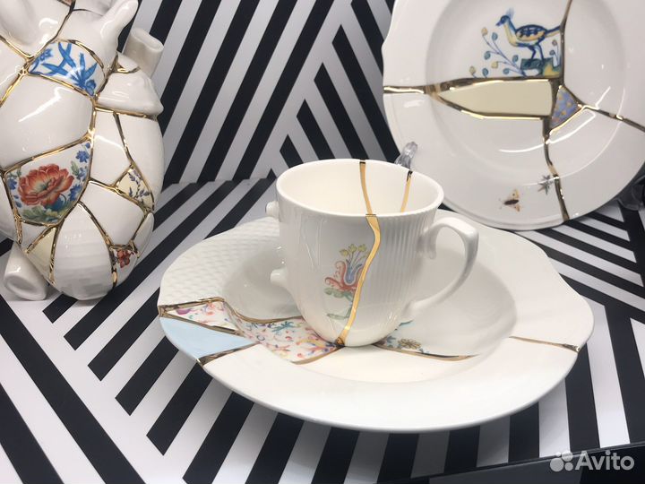 Набор столовой посуды kintsugi seletti