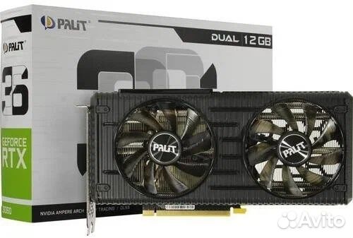 Видеокарта Palit RTX 3060 12гб