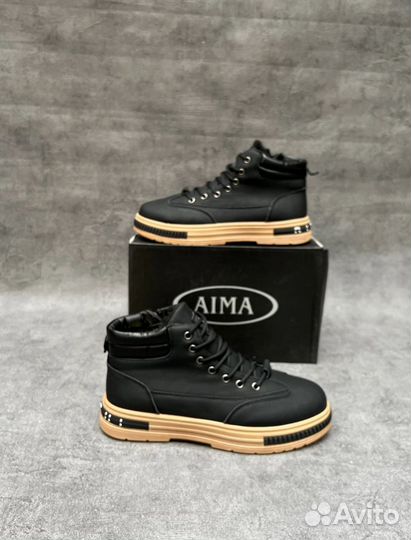 Ботинки мужские зимние с мехом