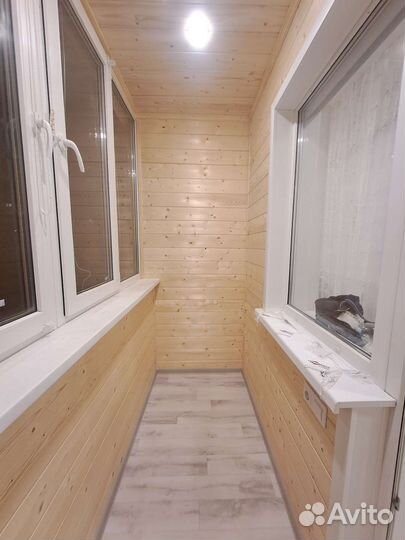 Обшивка балконов и лоджий