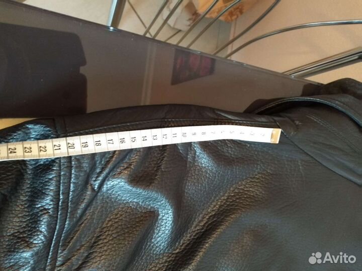 Кожаная куртка мужская 