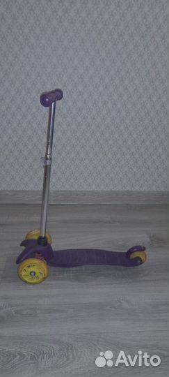 Самокат детский трехколесный бу