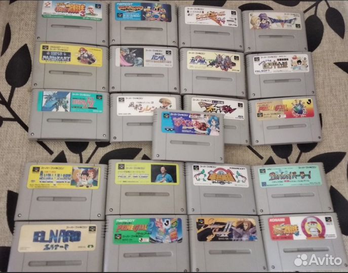 Игры на Super Famicom (snes)