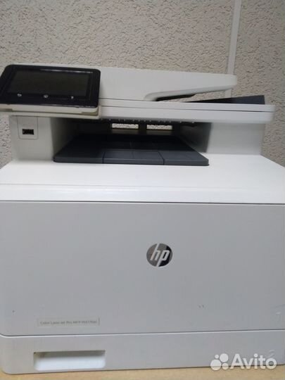 Цветное мфу HP color laserjet M477fdn