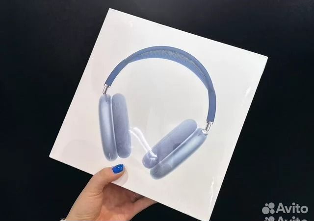 Airpods max blue. Новый. Рассрочка