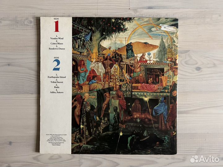 Винил Jon Hassell – Earthquake Island (LP) Nl 1978