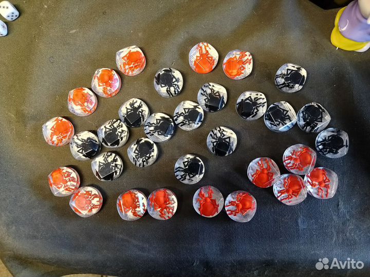 Фишки для нард ручной работы