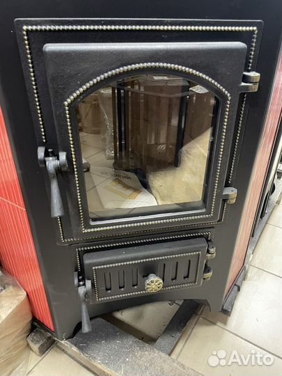 Печь камин угловой Везувий