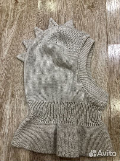 Шлем Дино беж на х/б подкладке