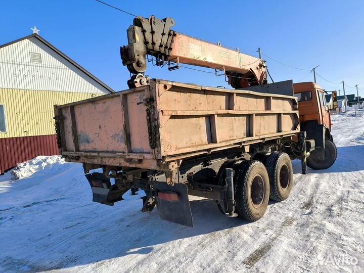 КАМАЗ 65115 с КМУ, 2010