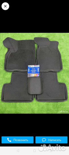 Эва Коврики На русские и иномарки Эва 3 Д борт