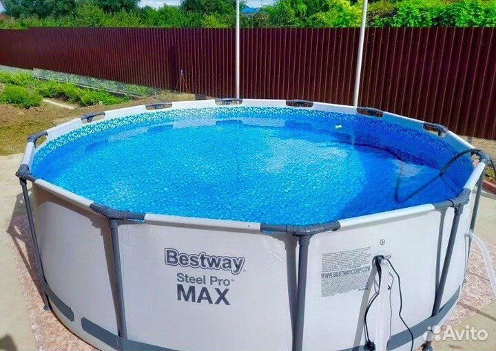 Бассейн каркасный 366/100 Bestway Новый