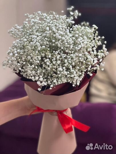 Букет из гипсофил