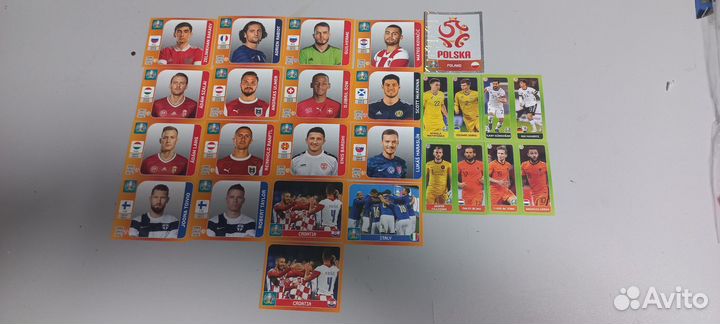 Наклейки panini fifa euro 2020