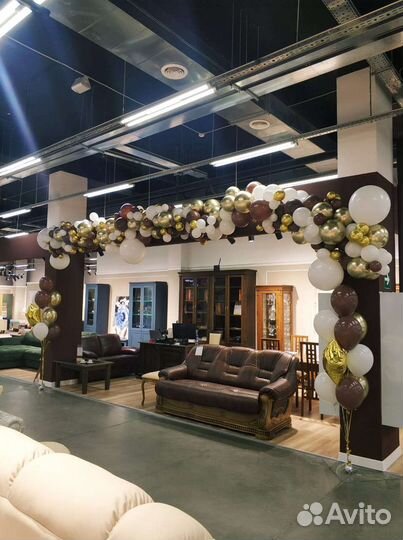 Оформление шарами любых мероприятий