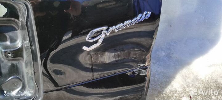 Дверь задняя mitsubishi шериот grandis