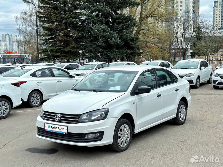 Volkswagen Polo 1.6 МТ, 2019, 232 315 км