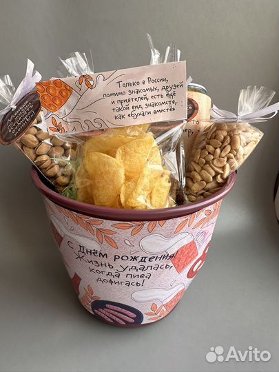 Подарочное ведро