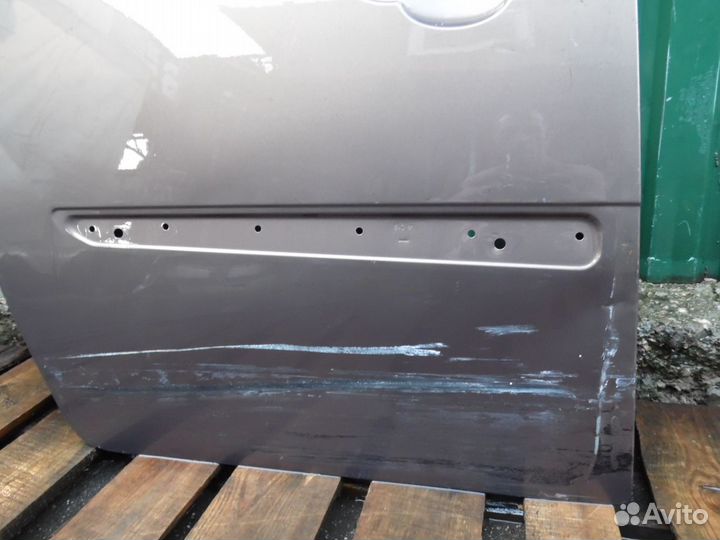 Дверь боковая левая сдвижная Рено Кангу 2