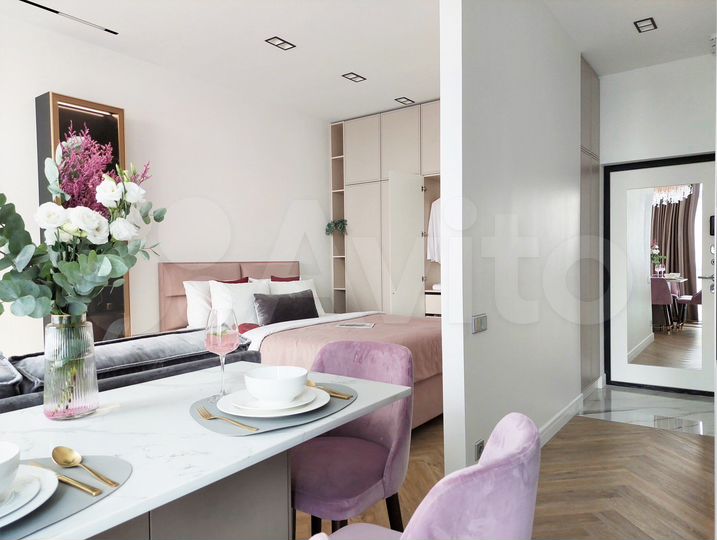 Квартира-студия, 50 м², 5/17 эт.