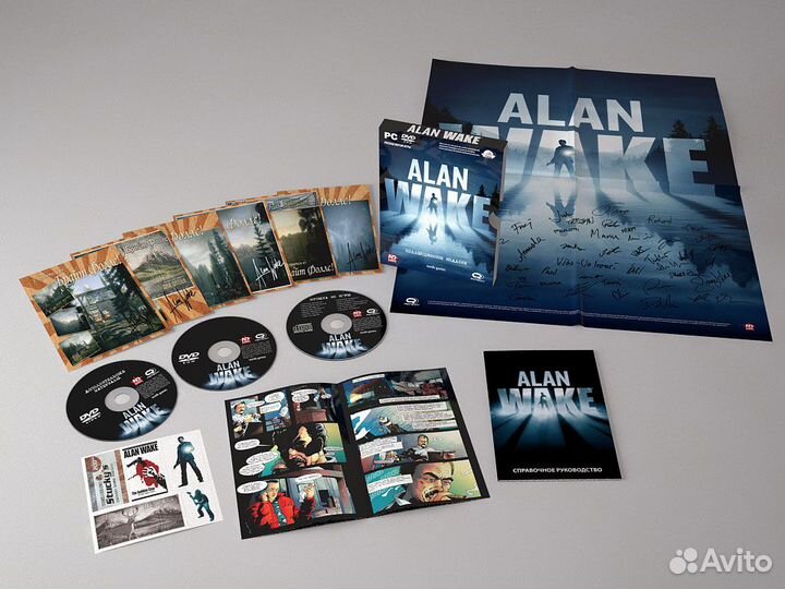 Alan Wake Коллекционное издание PC. Новое