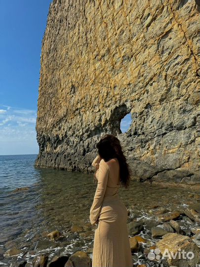 Платье пляжное летнее