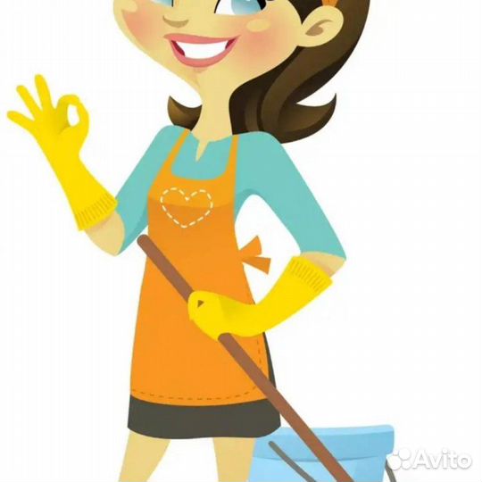 Уборщица на час в день, график 5/2