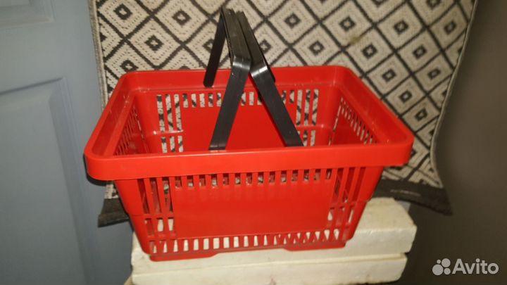 Корзина пластиковая с ручками, 20 л