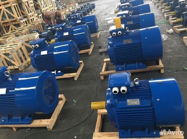 Электродвигатель аир 250S2 75кВт 3000об новый