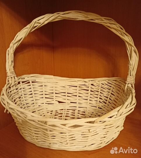 Корзина плетеная декоративная