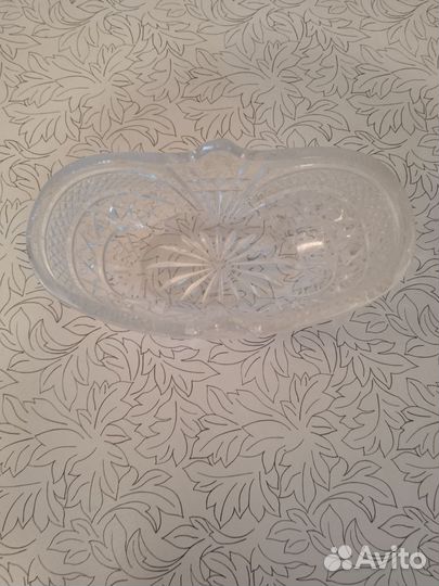 Ваза для конфет хрусталь СССР