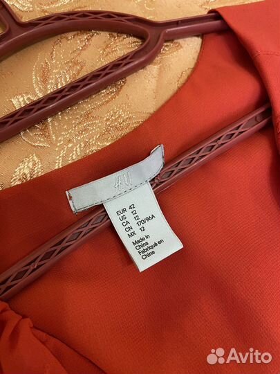 Платье шифоновое 42