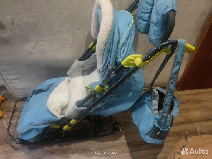 Санки коляска ника 7 3