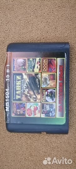 Игровая приставка Sega mega drive 2