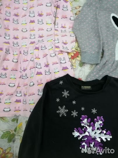 Вещи пакетом на рост 110см